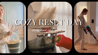 Silent cleaning and cooking with me ASMR / Reset Day / Уборка со мной, тихо убираюсь и готовлю дома