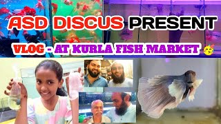 EXPLORING THE MUMBAI (KURLA)LARGEST FISH MARKET (EXOTIC BETA FISH AND MORE unique fishes to explore)