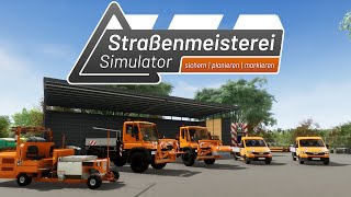 Straßenmeisterei Simulator | Offizieller Trailer Deutsch | Aerosoft