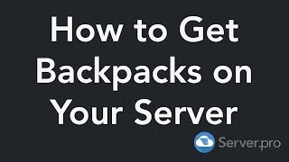 How to Setup the Minepacks Plugin - Minecraft Java