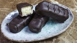 What can you do with coconut and condensed milk?|Homemade Bounty Bar Recipe|No Bake 3 ingredients