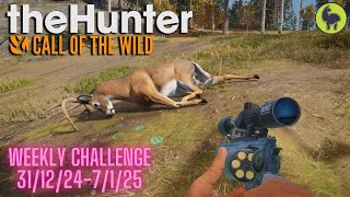 Weekly Challenge 31/12/24 - 7/1/25 | theHunter: Call of the Wild