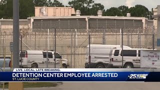 Detention center employee arrested in St. Lucie County