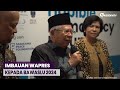 Wapres Maruf Amin Minta Pengawas Pemilu 2024 Tegas dan Tindak Pelanggaran