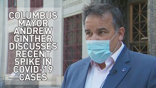 Columbus leaders discuss recent spike in coronavirus cases