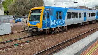 Alstom X Trapolis departing Werribee station with no service on desto