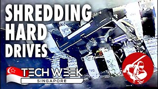 Singapore 2024 ▶︎ SHREDDING Hard Drives & SSDs