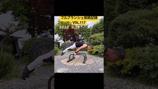 プランシェ挑戦記録2023年5.28VOL117#shorts #プランシェ #カリステニクス #planche #calisthenics #fitness #bodyweightworkout