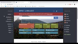 Finding Primary Research Articles - Web of Science Tutorial