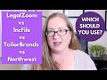 LegalZoom vs IncFile vs TailorBrands vs Northwest -- who should you use to form your LLC?