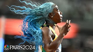 Jamaica's LEGENDARY LINEUP clinches 4x100 finals spot at World Championships | NBC Sports