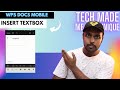 How to insert text box in wps office writer mobile | insert text box on wps writer mobile