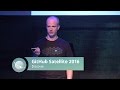 The API flow - GitHub Satellite 2016