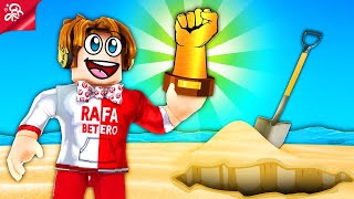 CAVEI TESOUROS LENDÁRIOS NO ROBLOX! (Dig-it)