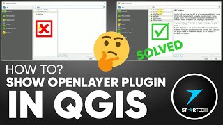 How to Show OpenLayer Plugin in QGIS | OpenLayer Plugin not Showing | OpenLayer Plugin isn't listed