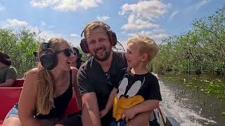 Sunny Miami beach, Everglades and Carnival cruise! - Traveling Tempels  4K Adventures! 🌏
