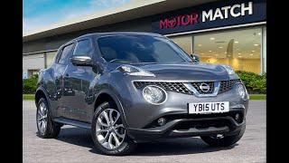 Used 2015 Nissan Juke 1.2 DIG-T Tekna at Chester | Motor Match Used Cars for Sale
