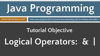 Learn Java Programming - Logical & (and) | (or)