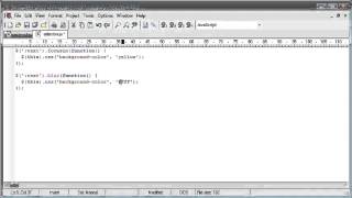 jQuery 16 Text selector
