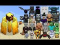 Wildfire vs All Mobs in Minecraft - Minecraft Mob Battle