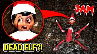 I FOUND BLOODY ELF ON THE SHELF IN REAL LIFE AT 3AM!! (DEAD ELF)