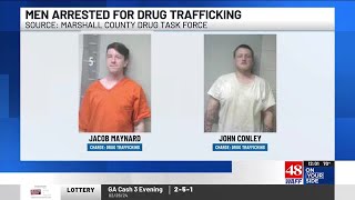 Marshall County Drug Task Force announces two arrests