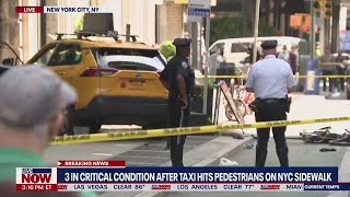 NYC taxi strikes multiple women on sidewalk: New developments | LiveNOW from FOX