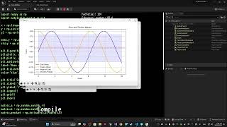 Unreal Engine + pure Python + Python libraries. I added Python via UE5 C++.
