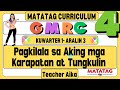 MATATAG GMRC 4 Grade 4 Kuwarter 1 Aralin 3  Pagkilala  sa  Aking  mga Karapatan  at  Tungkulin