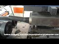 telhoo sg80 pipe swaging machine pipe end forming machine