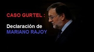 Caso Gürtel | Declaración íntegra de Mariano Rajoy | EUZ