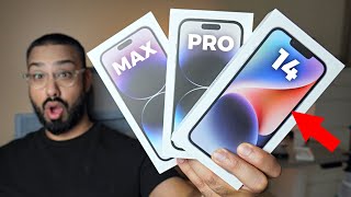 iPhone 14 and 14 Pro Max UNBOXING and FIRST LOOK