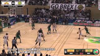 NBL2014-2015 第5節11/7　トヨタ東京vsリンク栃木　ダイジェスト