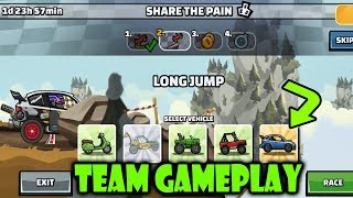 Hill Climb Racing 2 - First TEAM Event GamePlay