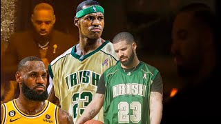 KENDRICK LAMAR MADE DRAKE GO AT LEBRON JAMES FOR BEING A FAN? LETS LISTEN NOW THAT WE KNOW...IRISH?