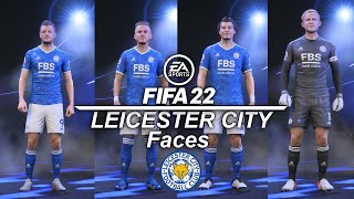 FIFA 22 - LEICESTER CITY PLAYER FACES