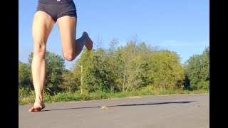 Barefoot Running on PAVEMENT May Improve Running Form