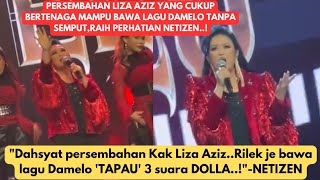 DALAM USIA 60'AN,RAMAI TERPUKAU DENGAN PERSEMBAHAN BERTENAGA LIZA AZIZ MEMBAWAKAN LAGU DAMELO..!