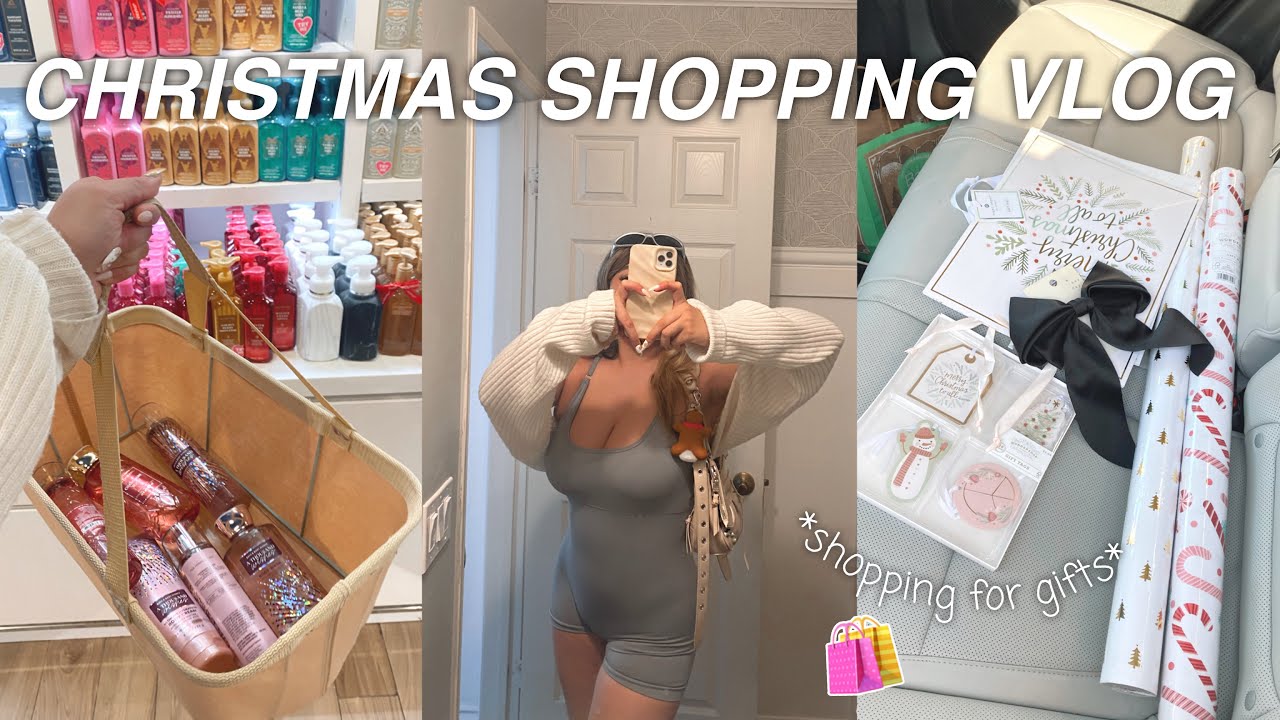 SHOP WITH ME FOR CHRISTMAS GIFTS 🎄🛍️ *mall Vlog* - YouTube