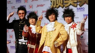 【大张伟】2007.01.25_颁奖【CCTV4】第十三届全球华语音乐榜中榜花儿乐队走红毯(宫廷造型)