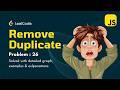 Crack LeetCode 26 in Minutes | Remove Duplicates from Sorted Array (JavaScript)