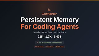 AgentMemory - Persistent Memory for AI Coding Agents Tutorial