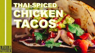 Thai-Spiced Chicken Tacos - Marion's Kitchen