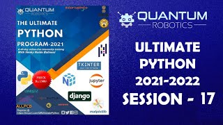 Ultimate Python Program | Quantum Robotics | Session - 17
