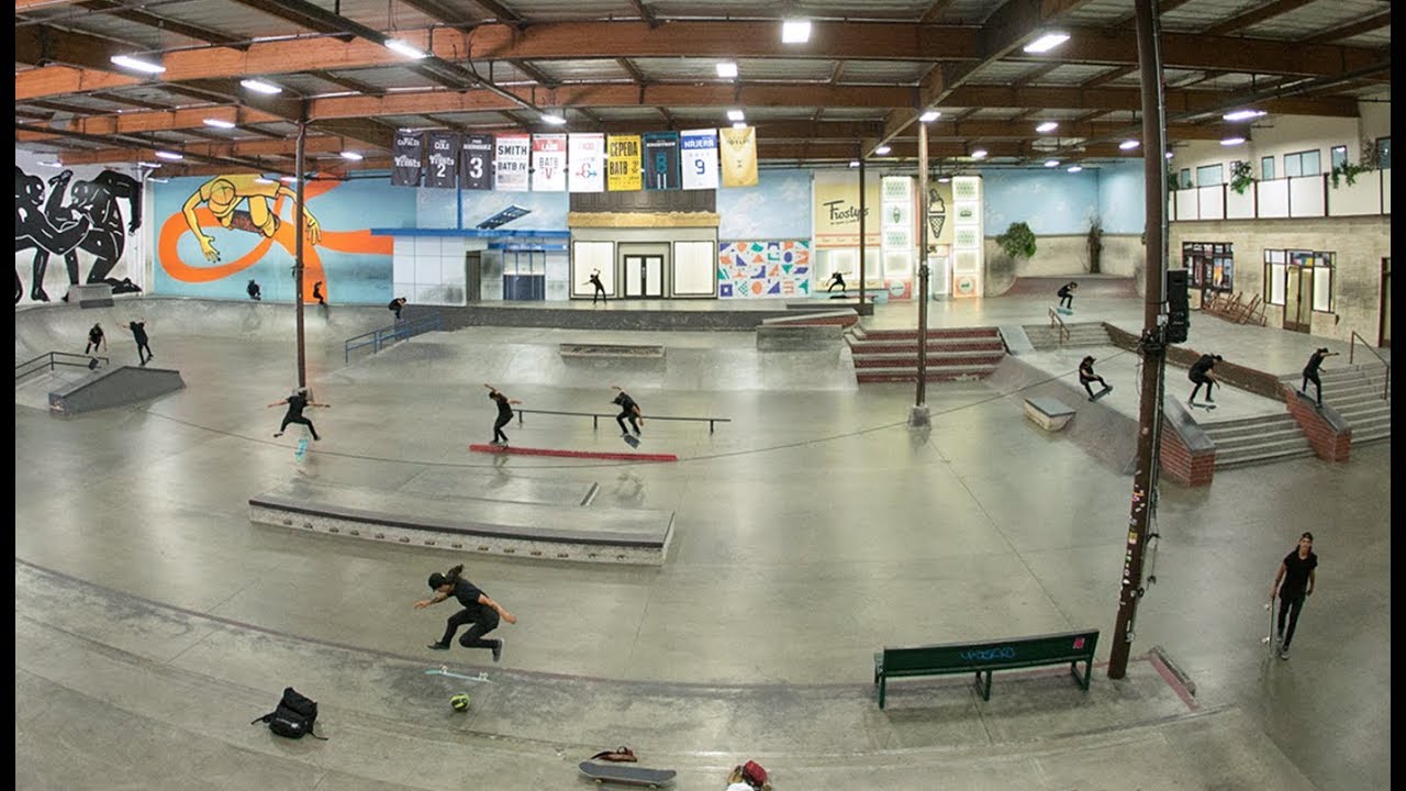 David Gonzalez Shreds Every Inch Of The Berrics | It Must Be Nice - YouTube