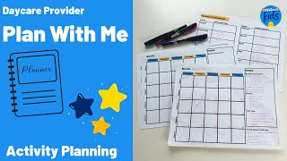 Daycare Planning | Plan The New School Year With Me!