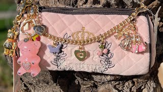 Juicy Couture Mini Barrel bag // What fits? // TJMAXX FINDS // Robin Cookie