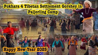 Pokhara 4 Tibetan Settlement Gorshey|| Lhakar New Gorshey 2025|| Organizer by  Paljorling,Camp||