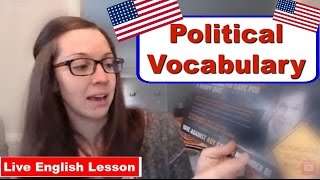 Let's Talk About US Elections [English Idiom Lesson]