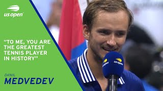 Daniil Medvedev On-Court Interview | 2021 US Open Final
